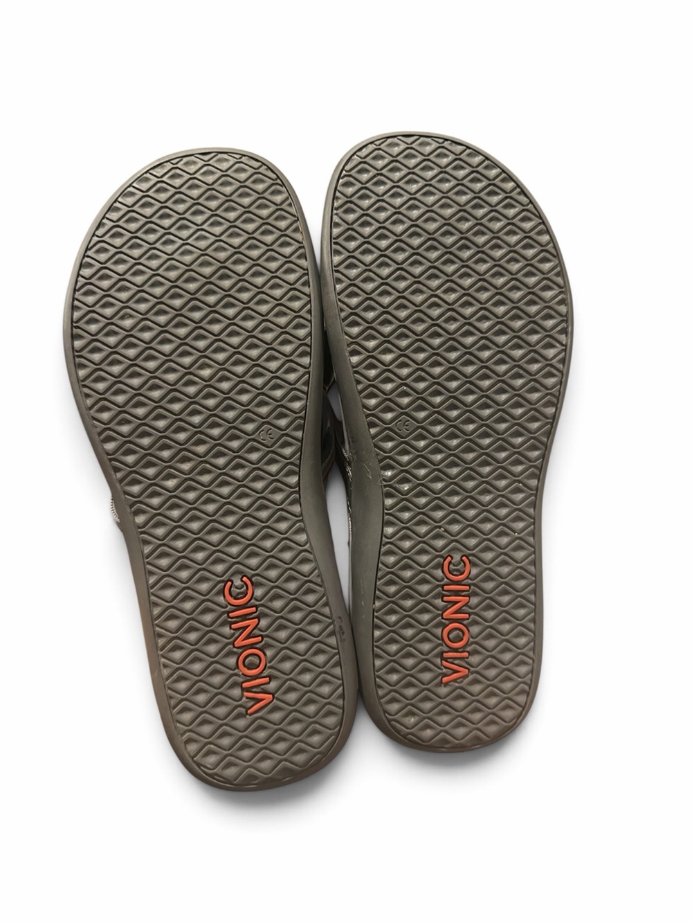 Womens Vionic Tide II Toe Post Sandal in Pewter Size 8 - Picture 6 of 6